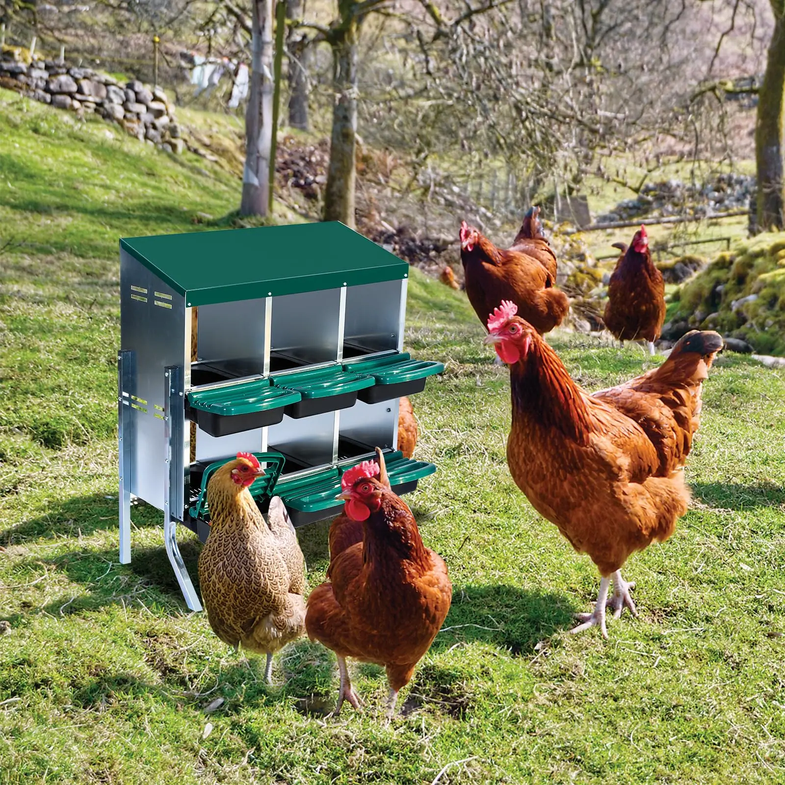 6-Holes With Bracket Legs