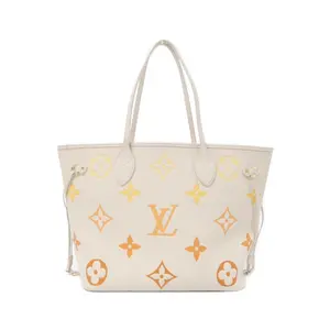 Pre-owned Louis Vuitton Calfskin Tote Bags Neverfull Monogram Empreinte Bag