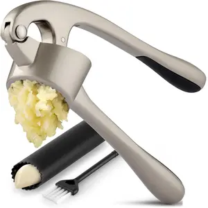 Manual Garlic Peeler Set, Hand Press Garlic Skin Remover, Labor Saving Garlic Peeling Tool, Household Kitchen Gadget, Fast Garlic Clove Skin Removal