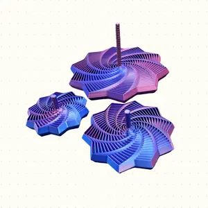 3D Printed Spiral Illusion Toy - Satisfying Desk Decor & Anxiety Relief(Randomly distribute colors)