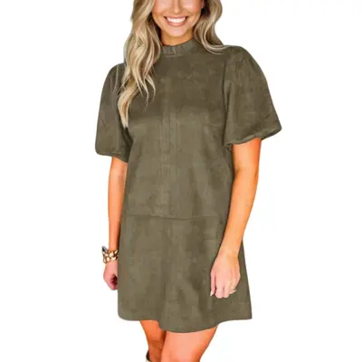 Maxine Short Sleeve Mini Dress - TikTok Shop