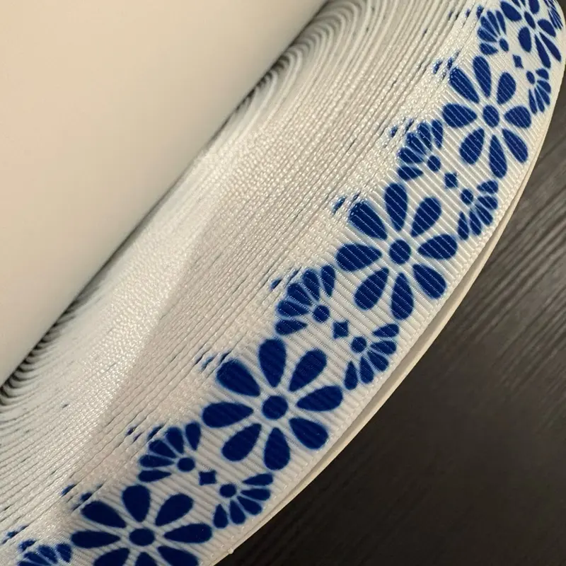 6/8" BLUE Talavera Grosgrain Ribbon 100-Yard Roll