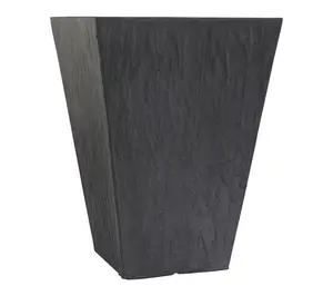 Nearly Natural 16" Slate Planter (Indoor/Outdoor)