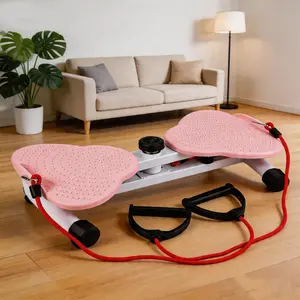 Waist Twister Machine – Silent & Non-Slip Ab Board for Core Strength & Tighten Waist – Home Gym Aerobic Exercise Equipment for Women, Supports 330 lbs