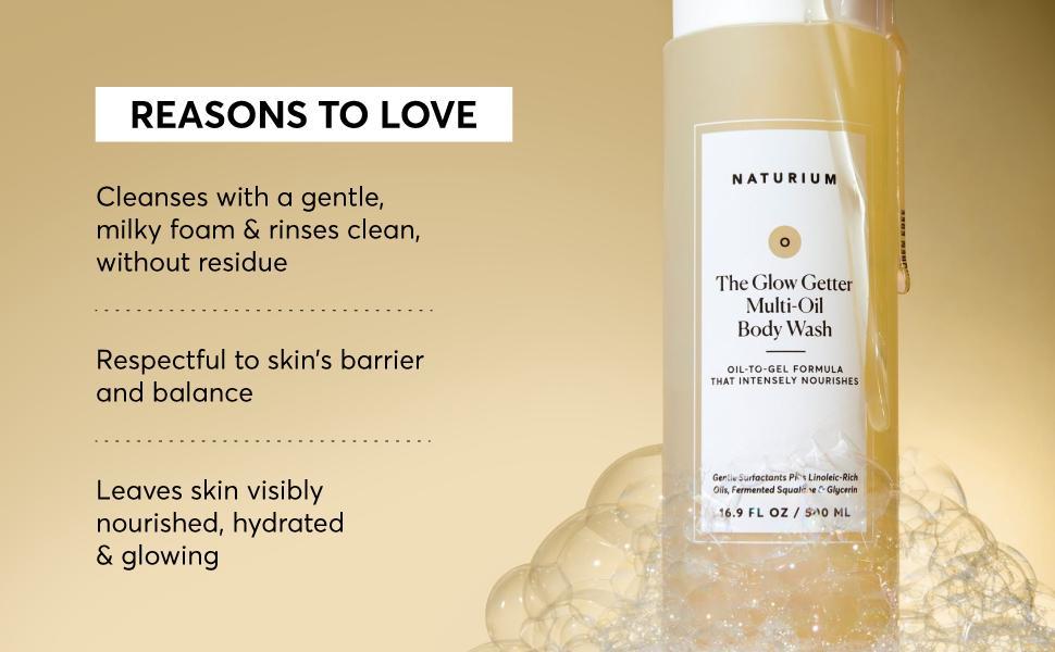 Multi-Oil Hydrating Body Wash, Gentle Cleanser, 16.9 oz, gift for her and him, couple gift, meaningful gift