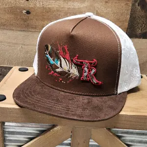 Pincer Sky Cap-Brown/White