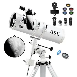 150EQ professional astronomical reflector telescope, large aperture high-definition high-magnification orthogonal image viewing, suitable for stargazing and moon observation and outdoors