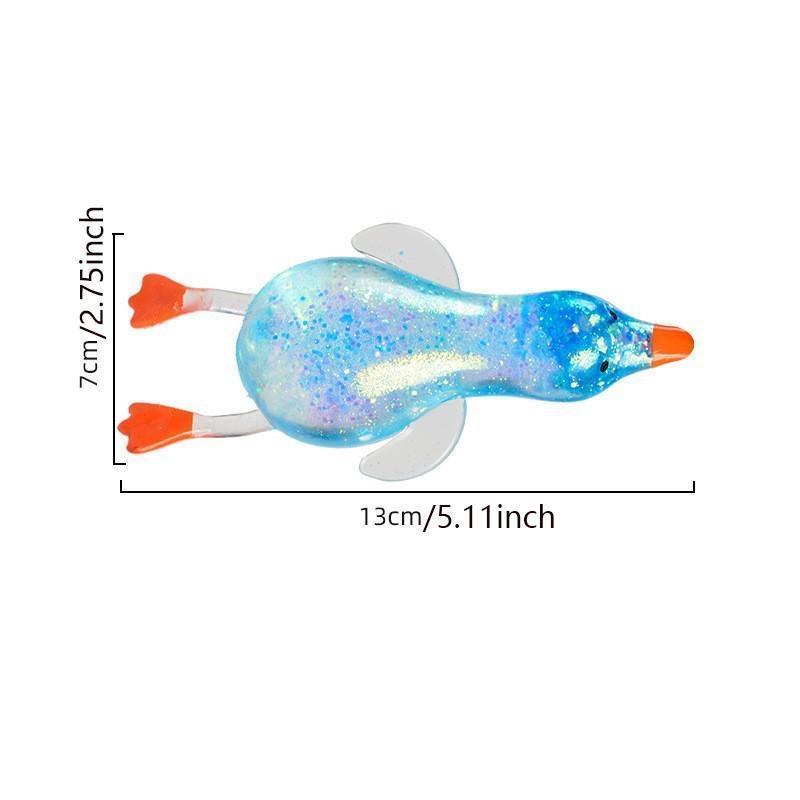 New Duck Malt Sugar Squeeze Ball Stress Relief Toy, Creative Venting Slow Bounce Squeeze, Fun and Relaxing Gift for Adults and Kids