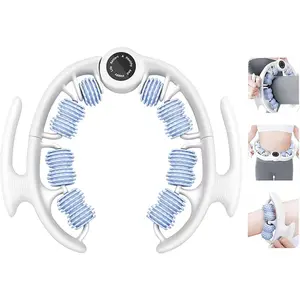 Muscle Massage Roller, Leg Massage Roller for Deep Tissue Relax. Fitness Massage Tool for Arm,Leg,Thigh,Neck,Back.with Removable Handles