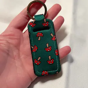 Green Mushy Chapstick Holder