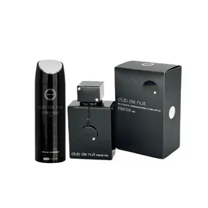 ARMAF CLUB DE NUIT INTENSE EAU DE TOILETTE SPRAY 3.4FL.OZ + BODYSPRAY  FOR MAN 6.8 FL.OZ