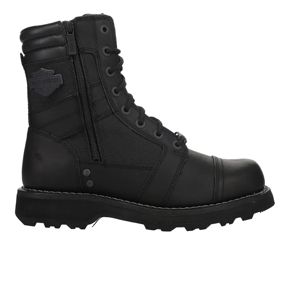 Harley-Davidson Footwear Mens Boxbury Motorcycle Casual Boots Mid Calf - Black Harley-Davidson Footwear Mens Boxbury Motorcycle Casual Boots Mid Calf - Black