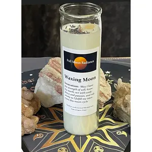 Waxing Moon Ritual Candle 7-day Candle