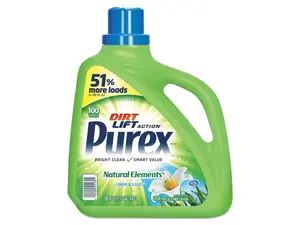 Purex Ultra Natural Elements HE Liquid Detergent Linen & Lilies 150 oz Bottle 01134EA