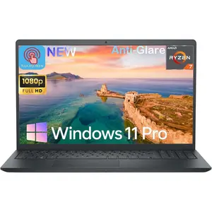 Dell Inspiron 15 3535 Touchscreen Laptop,16GB RAM 512GB SSD NVMe SSD Windows 11 H, AMD Ryzen 7 7730U (Beats i7-1355U), 15.6" FHD IPS, Type-c, Copilot AI