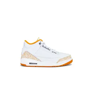 Jordan Air Jordan 3 Retro Sneaker in White & Multi-Color White & Multi-color