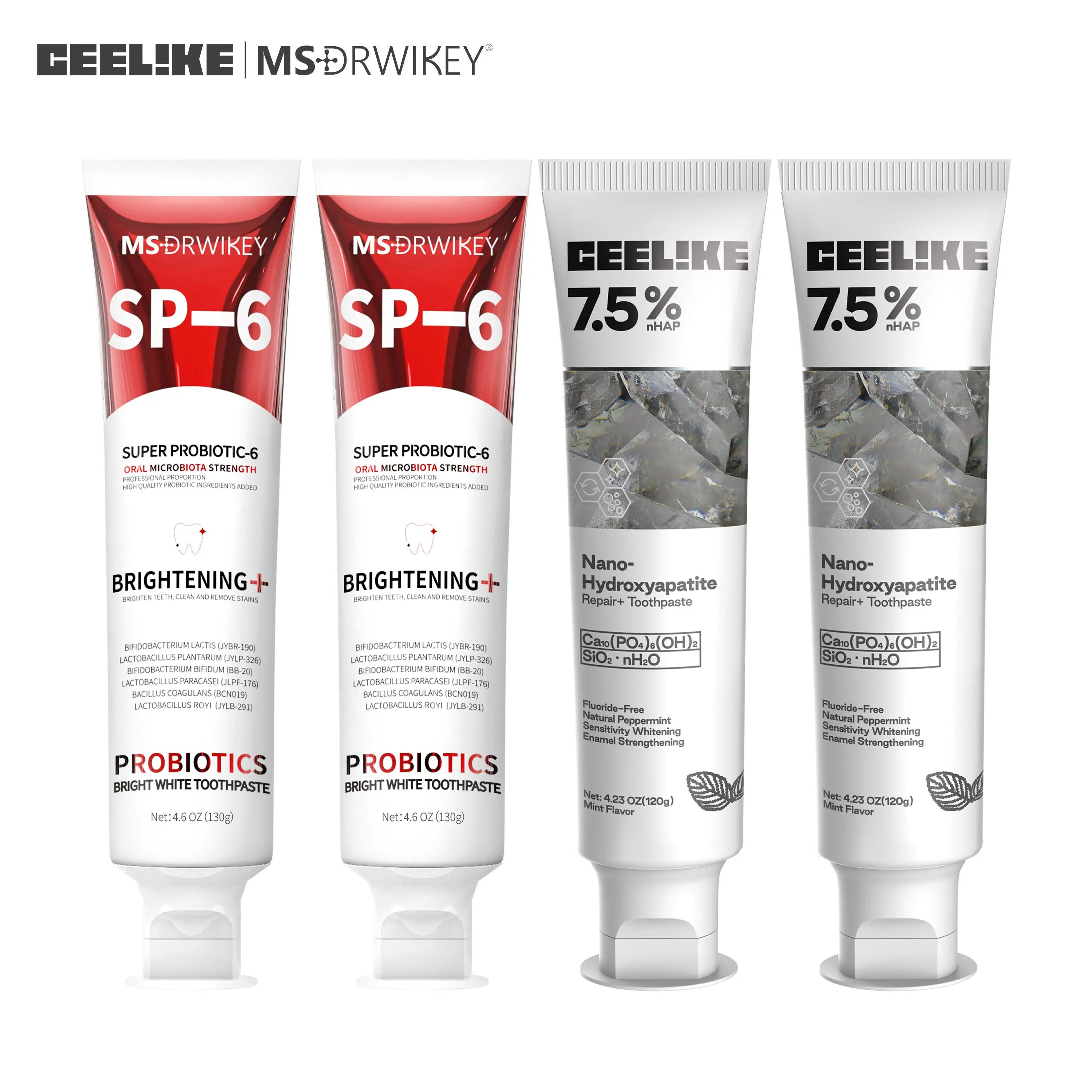 7.5%nHAP*2+SP-6*2 Toothpaste Pack