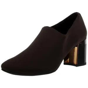 Anne Klein Treena Ankle Boot Dark Brown  TREE01F9-206 Women's
