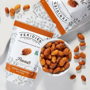 Feridies FERIDIES 12-pack 3 oz. Snack Bags of Honey Roasted Peanuts