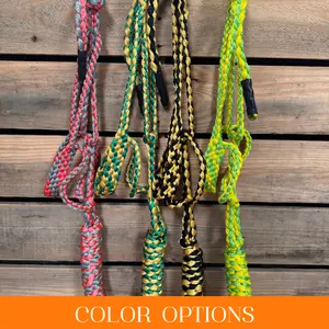 Mule Tape Halters - Two Tone Assorted Colors-