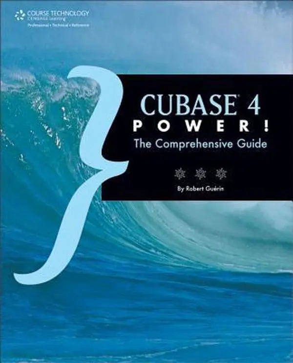 Used Paperback Book - Cubase 4 Power! The Comprehensive Tutorial for Digital Audio Software by Robert Guerin (English)
