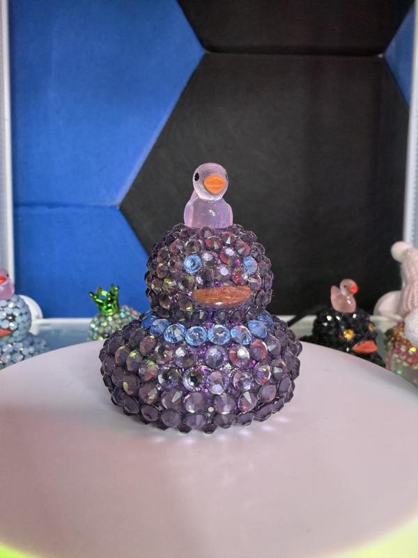 Rhinestone Rubber Ducks