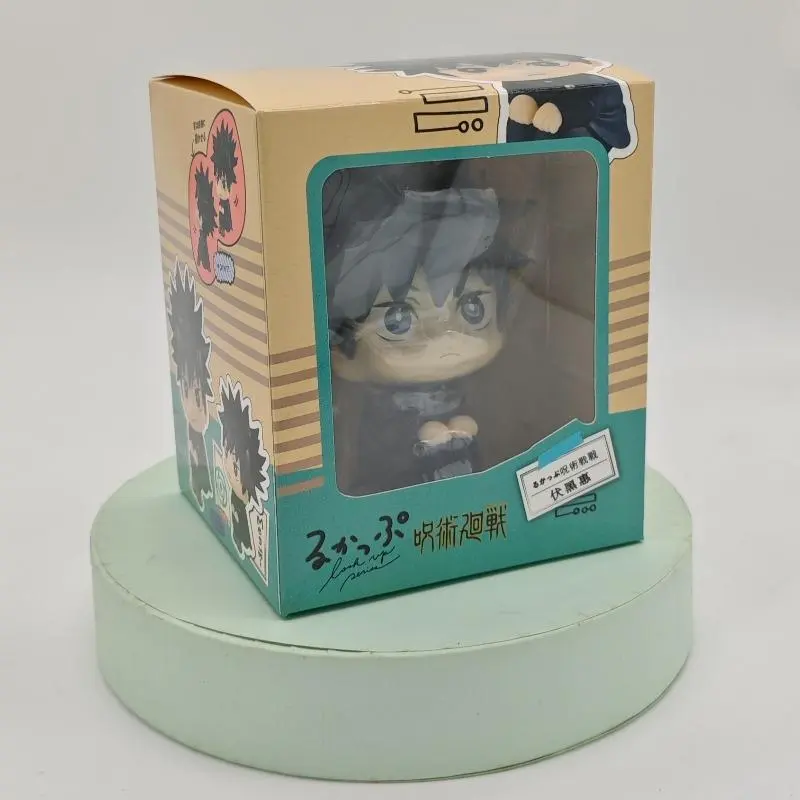 Jujutsu Kaisen Q-Version PVC Action Figures - 10cm Gojo Satoru/Fushiguro Megumi/Itadori Yuji Mini Set Anime Characters Model Toys Gift for Anime Fans