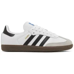 Adidas Originals Women's Samba OG Sneakers, White, IG9030 (Damaged Box)