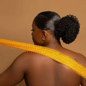 Bellanomi African Exfoliating Net Sponge, Ethically Sourced from Nigeria - Sustainable Beauty Tool for Radiant Skin