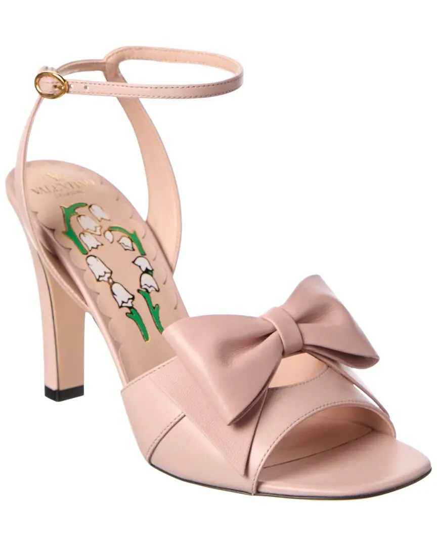 Valentino Bowow 95 Leather Sandal