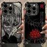 Cool Tokyo Ghoul Plated Phone Case for iPhone 18/17/16/15/14/13/12/11 Pro Max/Plus/Air/X/XS/XS Max. Personalized case with airbag protection. An excellent Halloween gift .SQ1