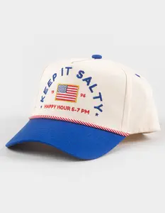 KENZ KUSTOMZ Keep It Salty Womens Snapback Hat, Royal