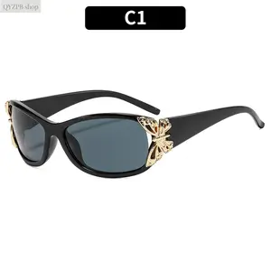 Trendy EU & US Style Butterfly Sunglasses for Women Men – Personalized Large Frame Shades, UV Protection, Streetwear Fashion, Summer Travel Daily Wear, Chic Oversized Sunglasses for Face Shapes,summerwins