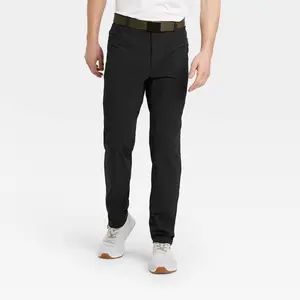 Men's Big & Tall Golf Pants - All In Motion Black 40x32