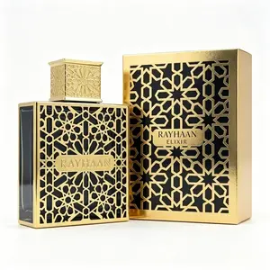 Rayhaan Elixir Unisex EDP Fragrance, 100ml, Amber Wood Tone, Long-Lasting Scent
