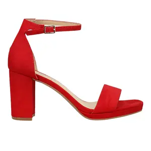 Chinese Laundry Womens Teri Evening Dress Sandals High Heel 3" & Up - Red