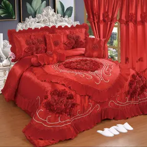 10 pcs wedding set size king