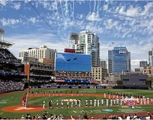 Petco Park San Diego Padres Unsigned 2021 Opening Day General View Photograph