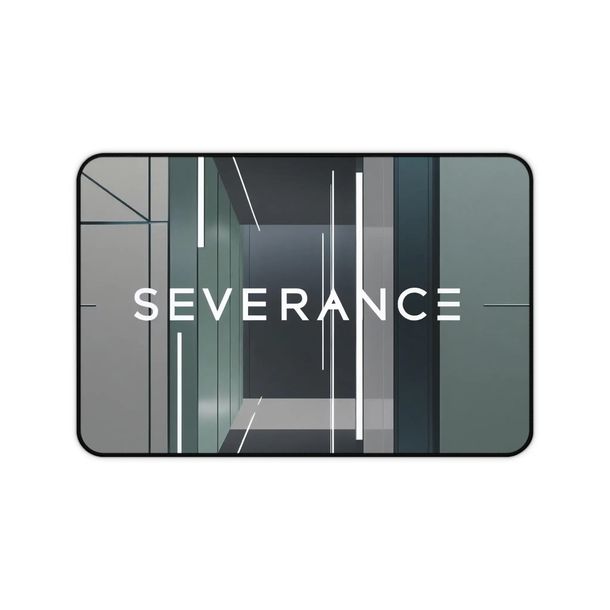 Desk Mat, Severance Fan Art Office Style Mouse Pad, Gaming Mat, Work Desk Decor, Computer Accessories, Desk Organizer