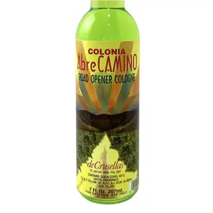 Crusellas Road Opener Cologne 7 Fl. Oz. Aromatic Herbal & Floral Scent for Luck Love Money Happiness