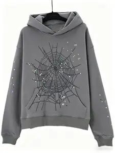 Nevermind the Spider, Here's the Slime - Unisex Hoodie Print Short Fashion Menswear Sweaters Tops Outfit Sweatshirts Love Jeans