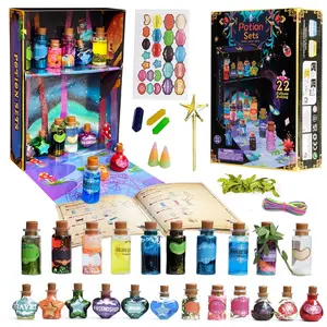 Mothers Day Gift Fairy Potions Kit - Magic Mixies Potion Kit with 22 Bottles | Ultimate Potion Making Kit for Kids | Christmas/Birthday Gifts for Girls & Boys Ages 6-12+ | Perfect for Crafts&Parties.