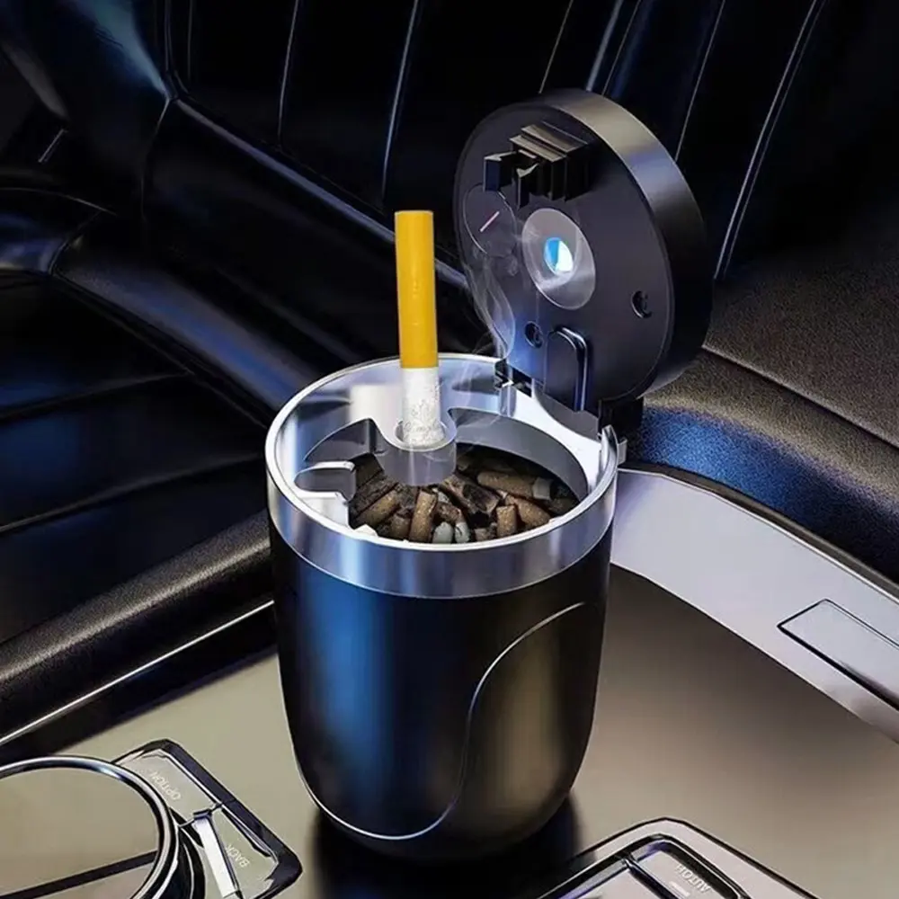 covered ashtray