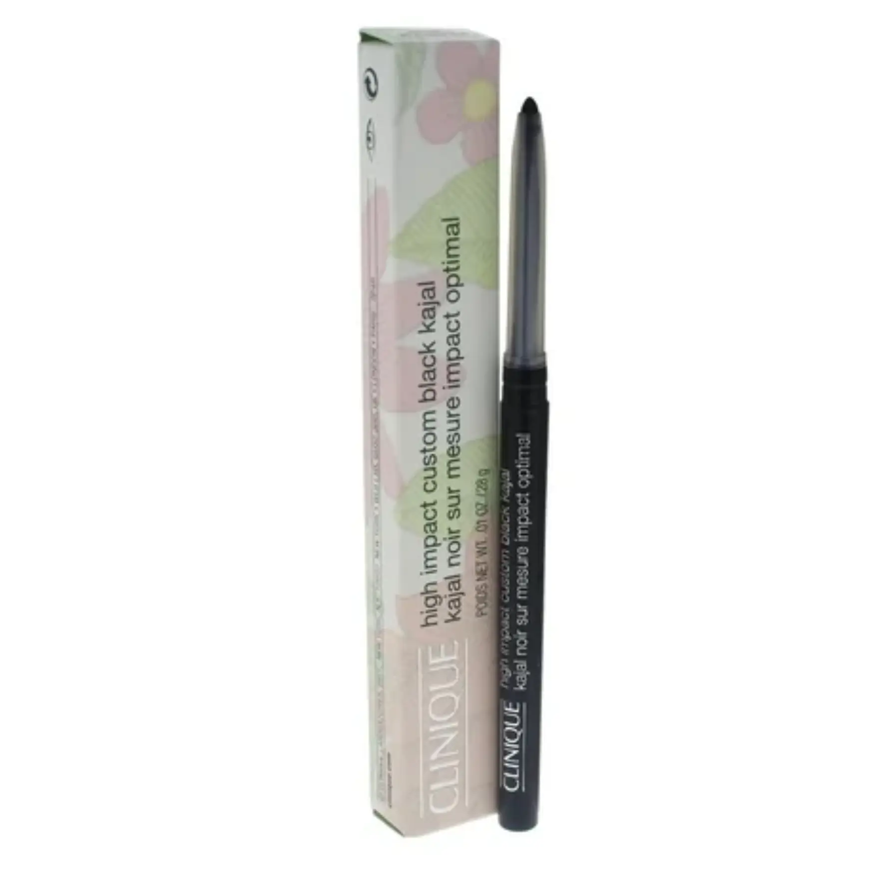 Clinique High Impact Custom Black Eyeliner 01 Blackened Black, 0.01 Ounce