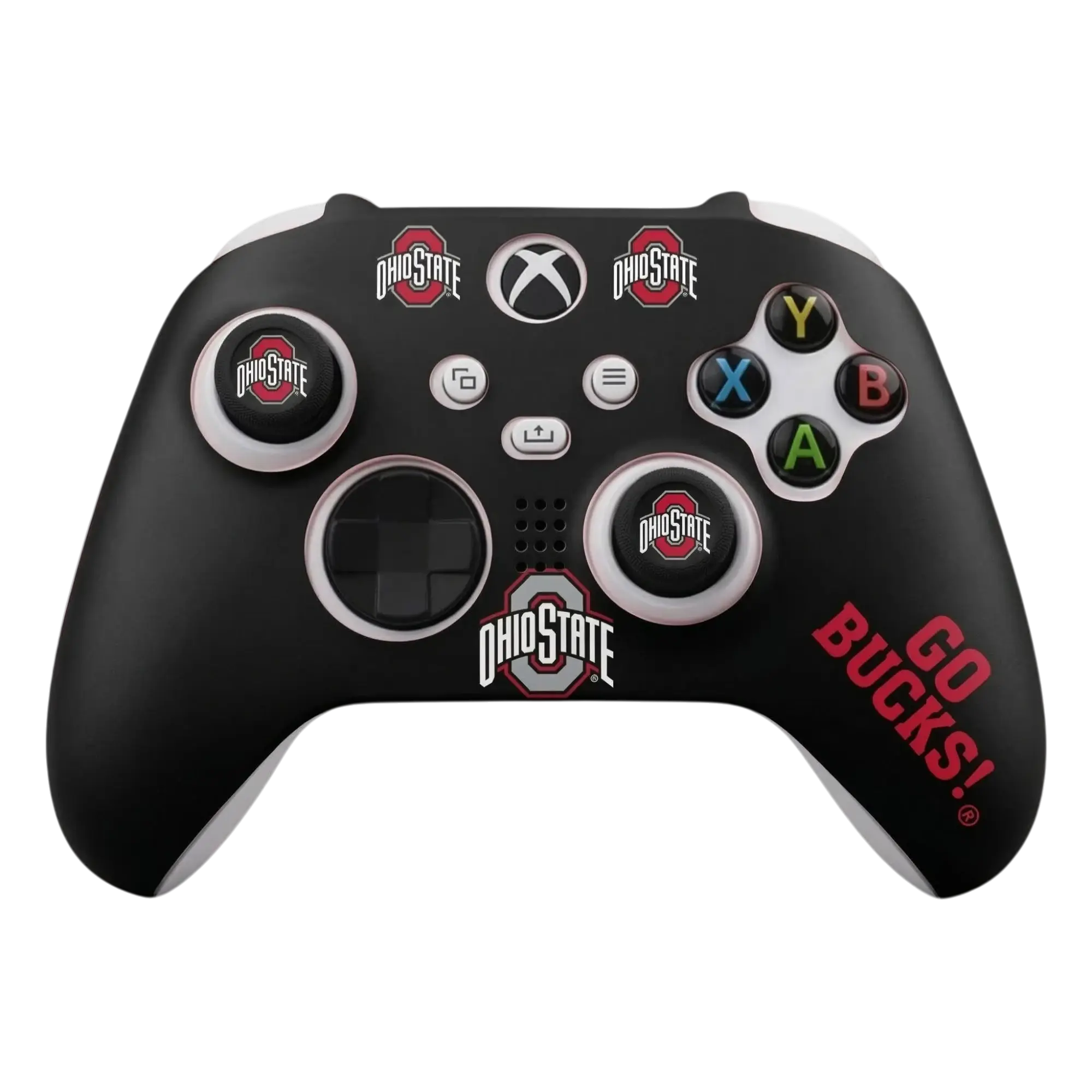 VarsityGripz Ohio State Controller Bundle compatible for Xbox ️ Official Scarlet Grip Cover for Buckeye Gamers Silicone Protection cover & Elite Performance