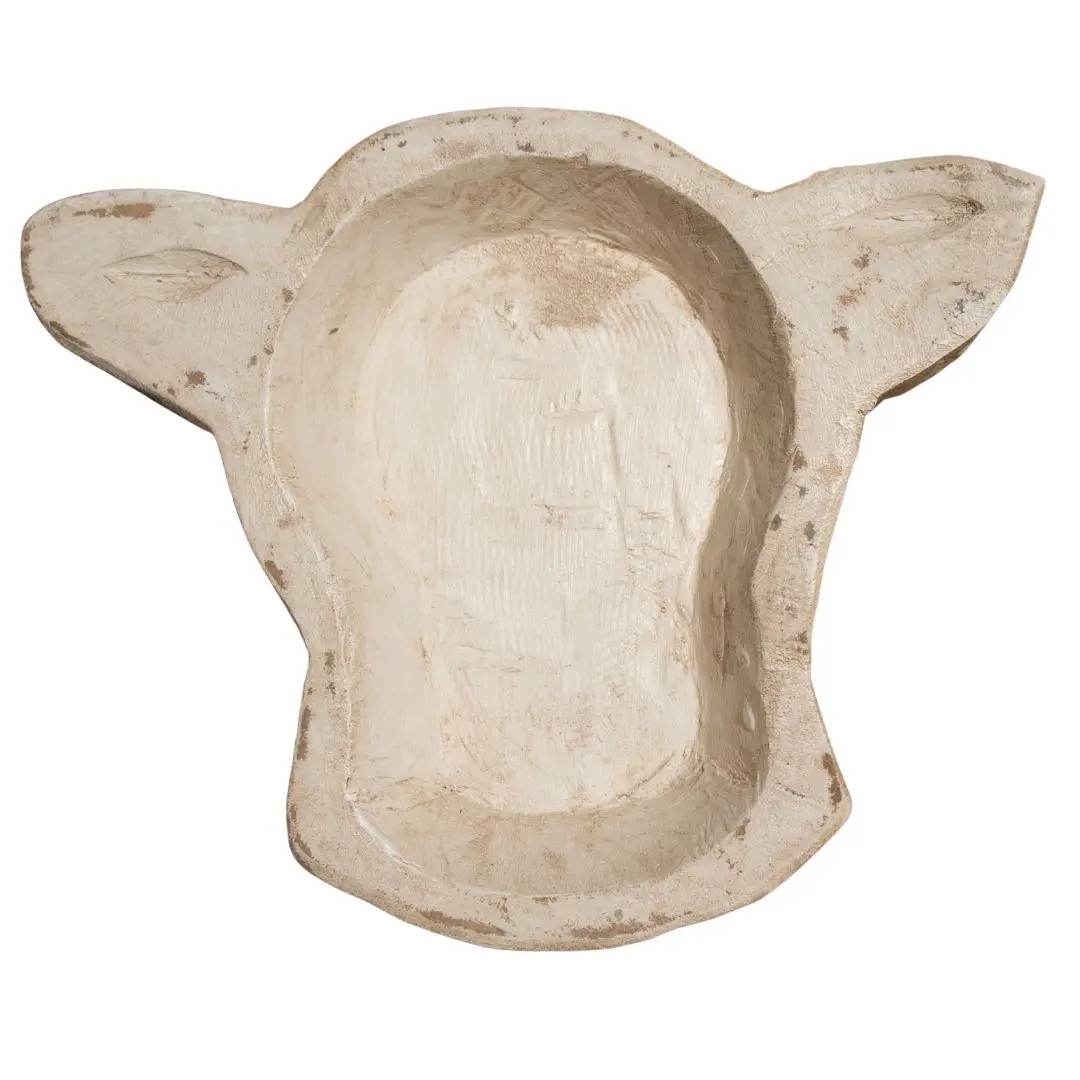 Cow head dough bowls