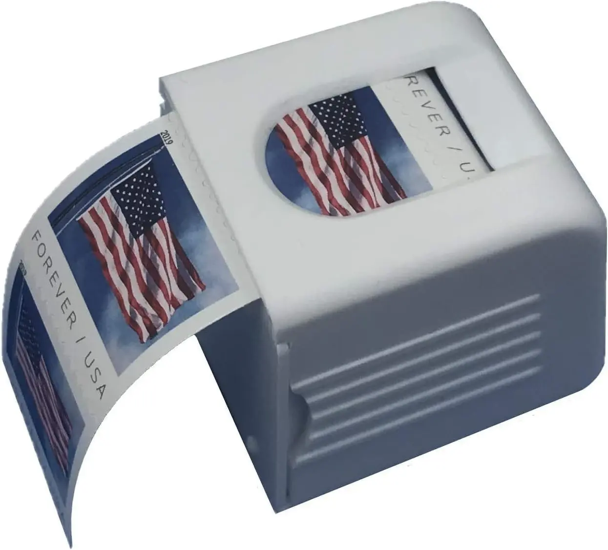 Postage Roll Stamp Dispenser with 100 Stamps