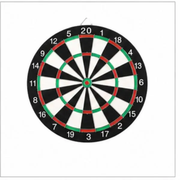 Dartboard Game Set with 6 Steel Tip Darts, Professional Competition Dart Board for Indoor Outdoor Party Game, Bar Family Leisure Target Game