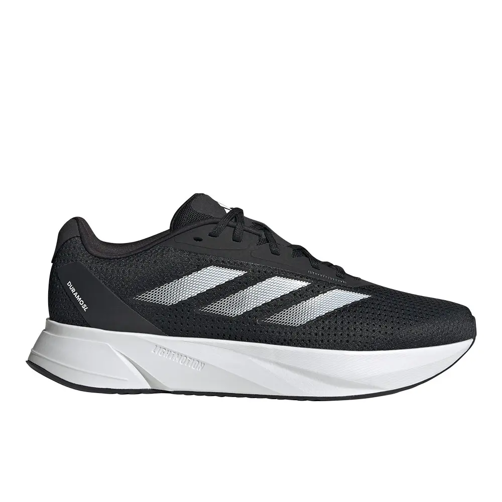 adidas Mens Duramo Sl Wide Running Sneakers Shoes - Black