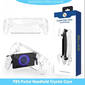 PS5 Streaming Handheld Crystal Cover - JYS-P5187 PC Material, Ultra-Thin Anti-Slip, Full-Wrap Defense Against Scratches & Dust ransparent PC Shell, Ultra-Thin Anti-Slip, Full Coverage, Fingerprint Resistant